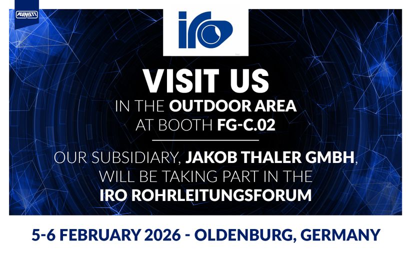 IRO Rohrleitungsforum from 5th to 6th February 2026
